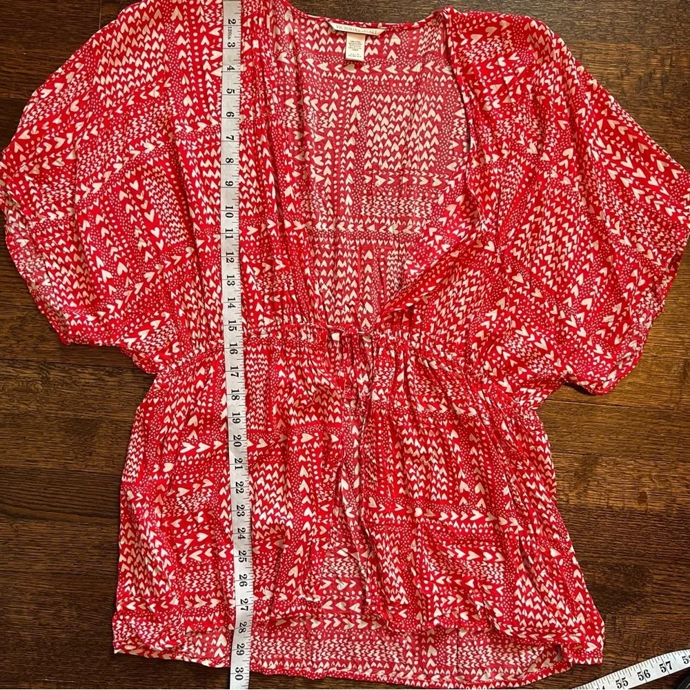 Victoria secret O/S heart kimono